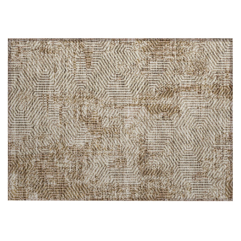 Chantille ACN912 Brown 1'8" x 2'6" Rug. Picture 1