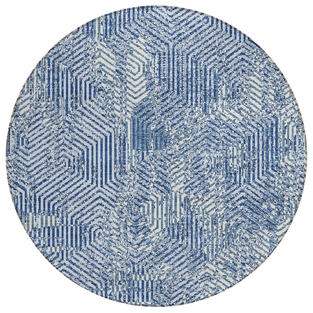 Chantille ACN912 Blue 8' x 8' Rug. Picture 1