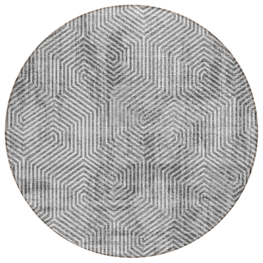 Chantille ACN912 Gray 8' x 8' Rug. Picture 1