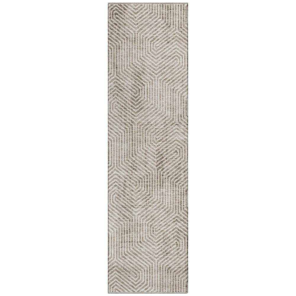 Chantille ACN912 Brown 2'3" x 7'6" Rug. Picture 1