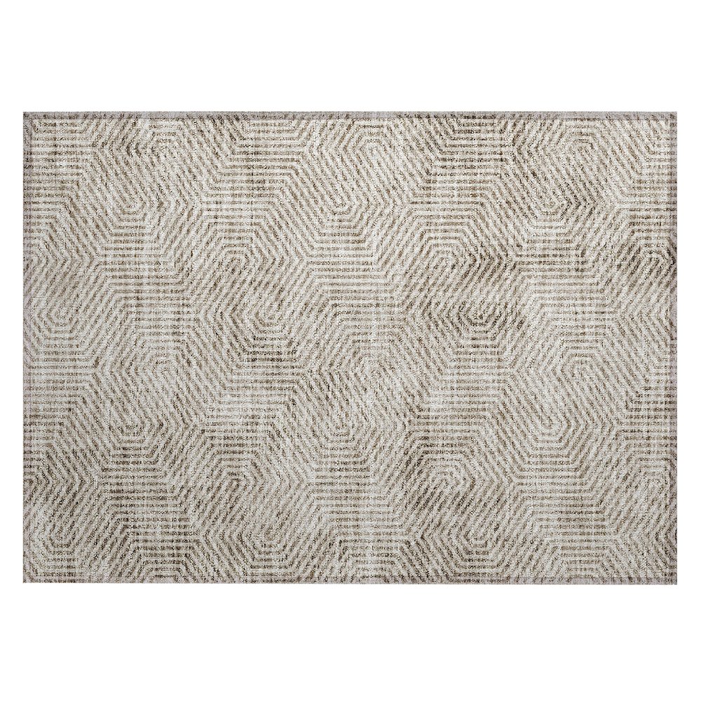 Chantille ACN912 Brown 1'8" x 2'6" Rug. Picture 1