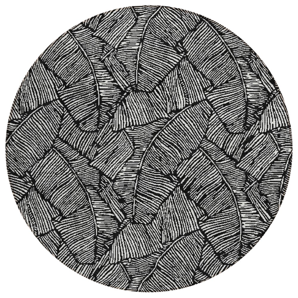 Chantille ACN913 Black 8' x 8' Rug. Picture 1