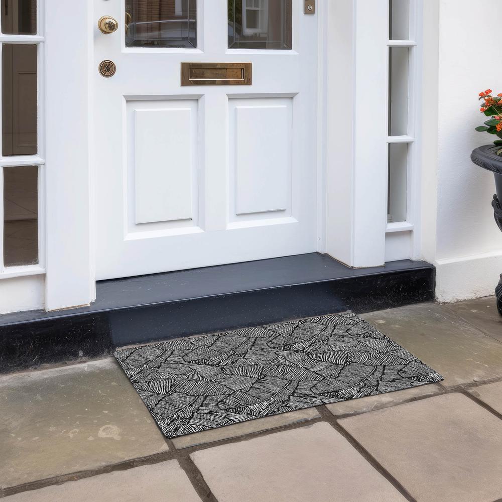 Chantille ACN913 Black 1'8" x 2'6" Rug. Picture 6
