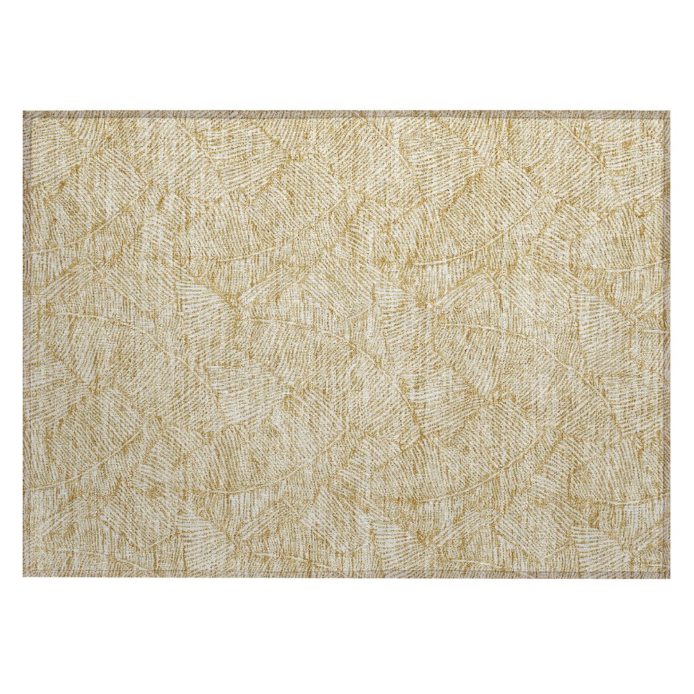 Chantille ACN913 Gold 1'8" x 2'6" Rug. Picture 1