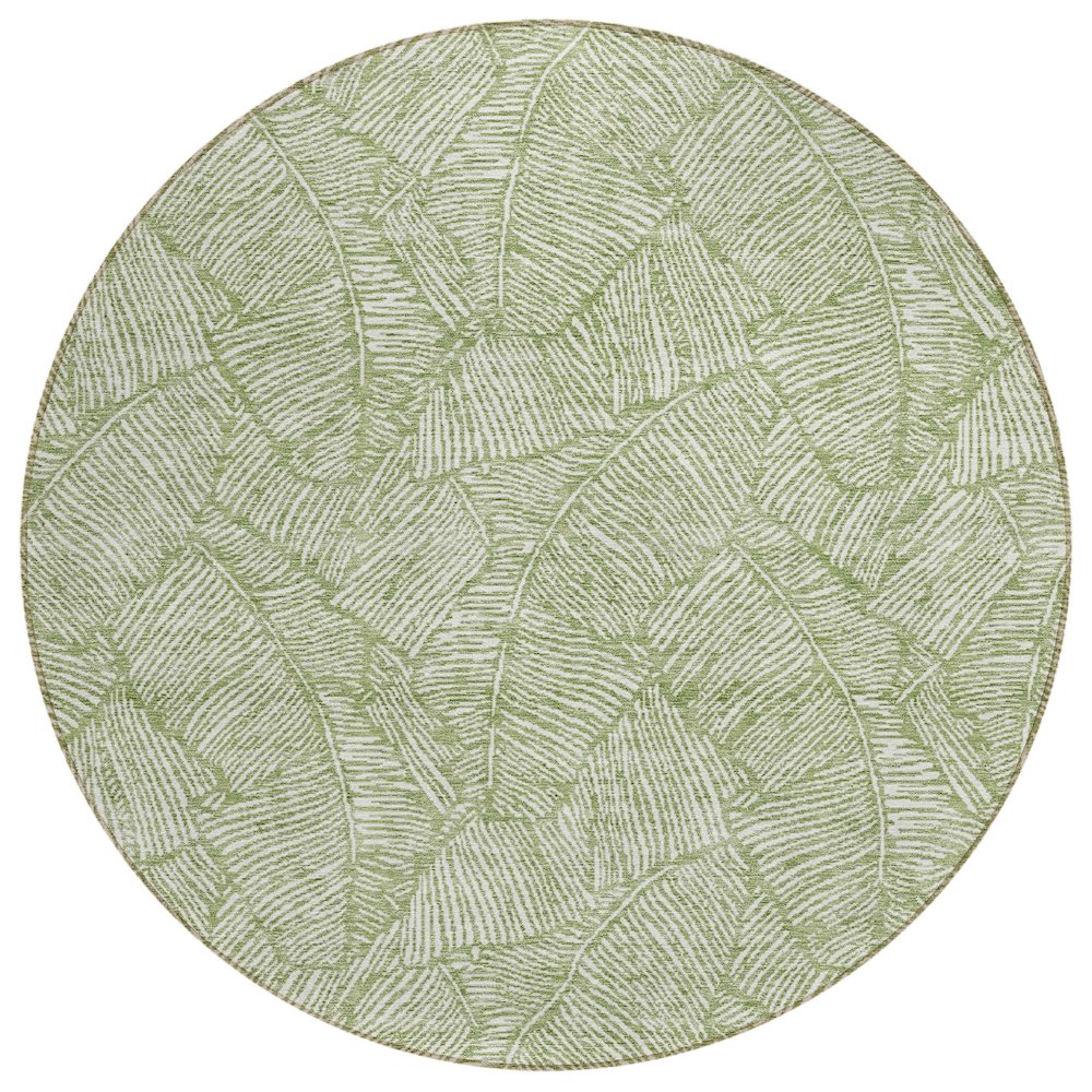 Chantille ACN913 Green 8' x 8' Rug. Picture 1