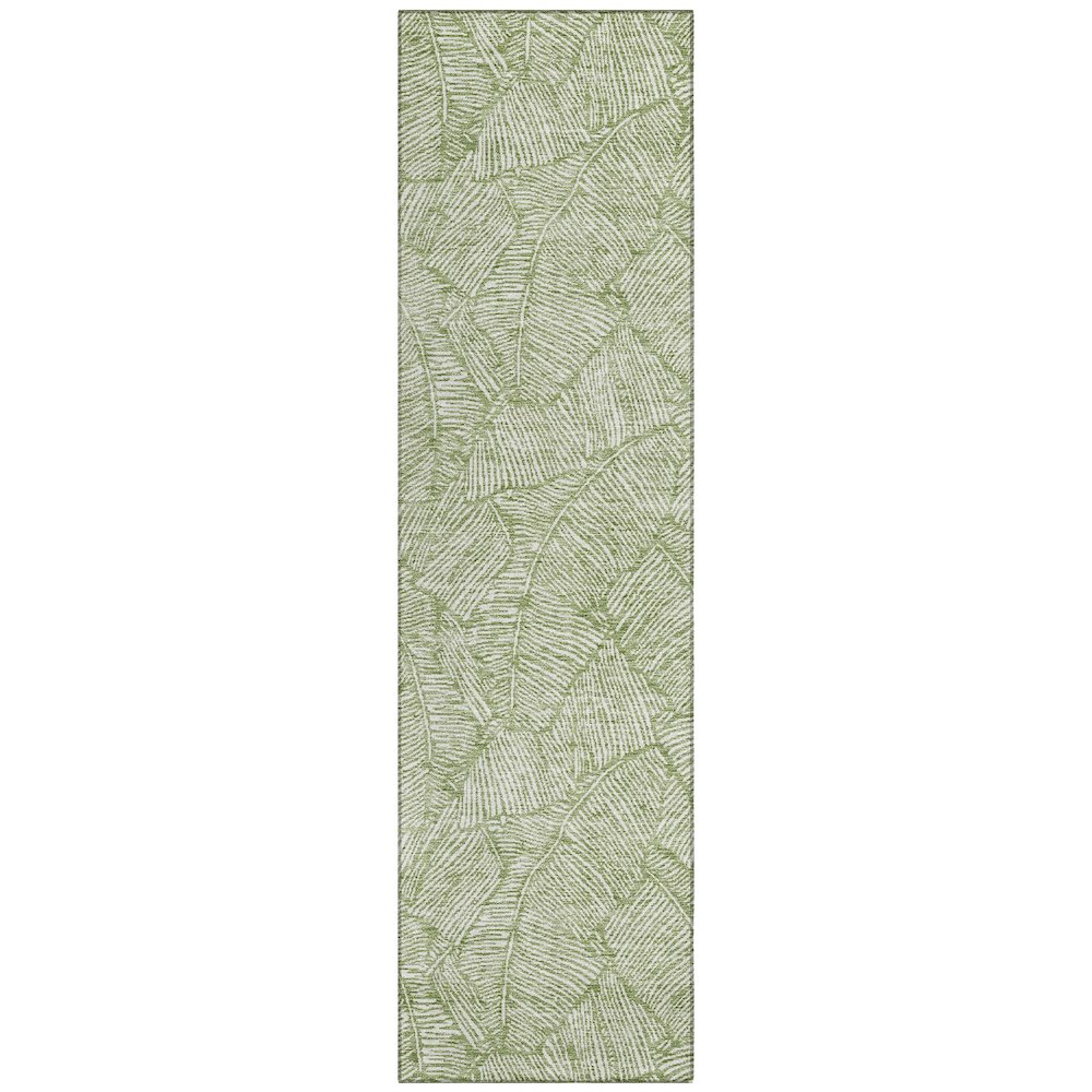 Chantille ACN913 Green 2'3" x 7'6" Rug. Picture 1