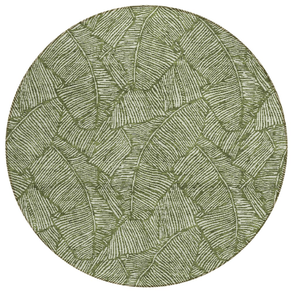 Chantille ACN913 Green 8' x 8' Rug. Picture 1