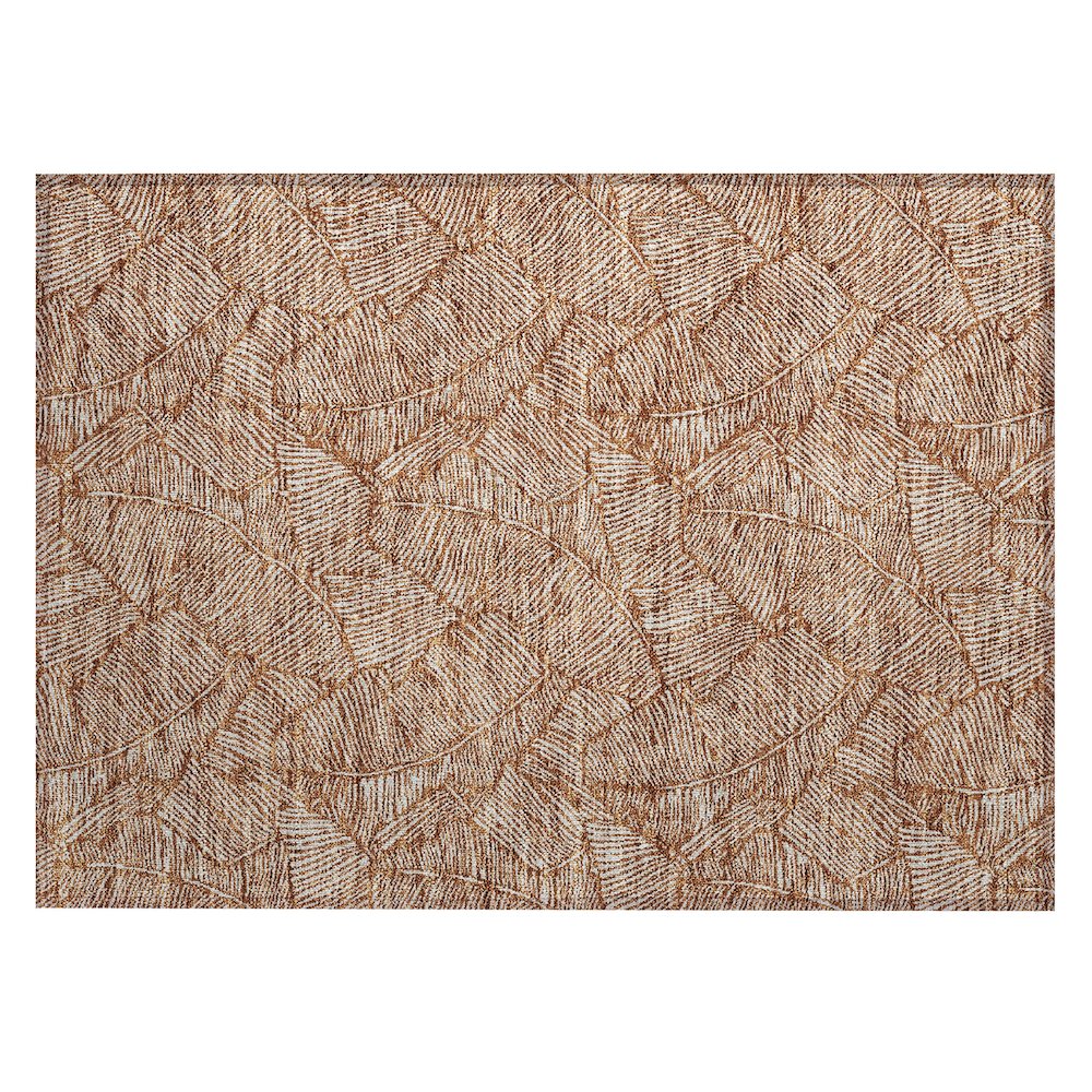 Chantille ACN913 Orange 1'8" x 2'6" Rug. Picture 1