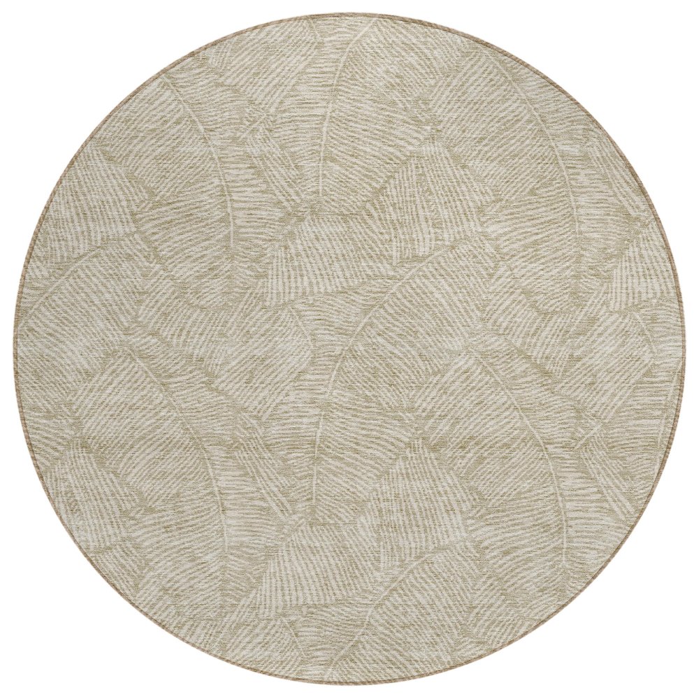 Chantille ACN913 Brown 8' x 8' Rug. Picture 1