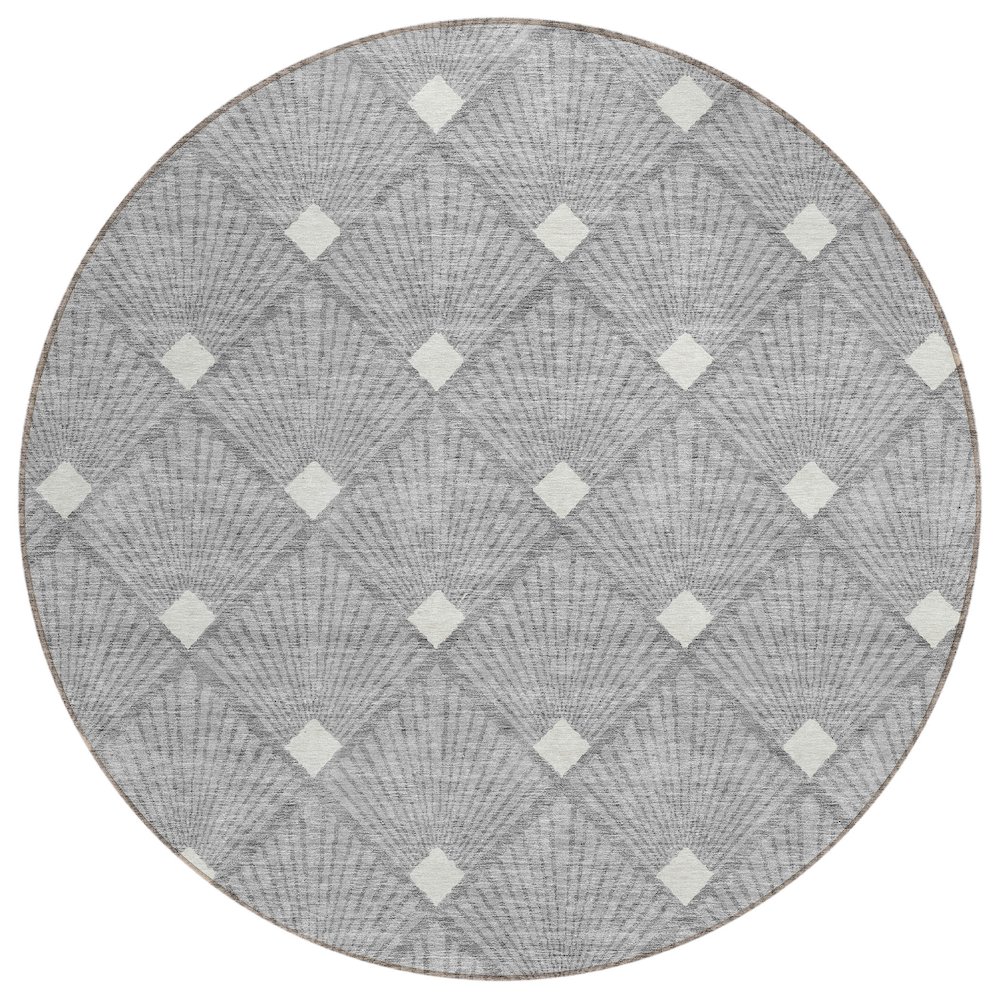 Chantille ACN914 Gray 8' x 8' Rug. Picture 1