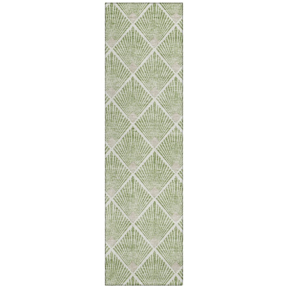 Chantille ACN914 Green 2'3" x 7'6" Rug. Picture 1