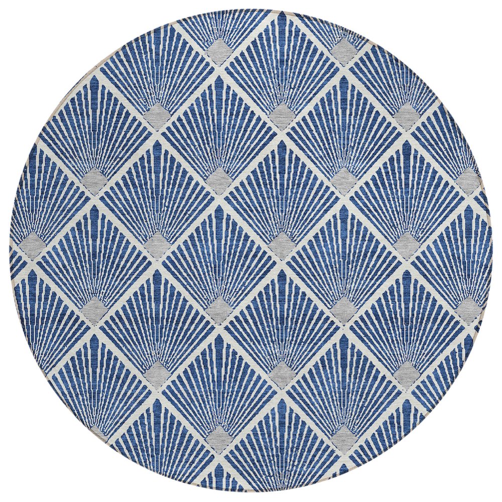 Chantille ACN914 Blue 8' x 8' Rug. Picture 1