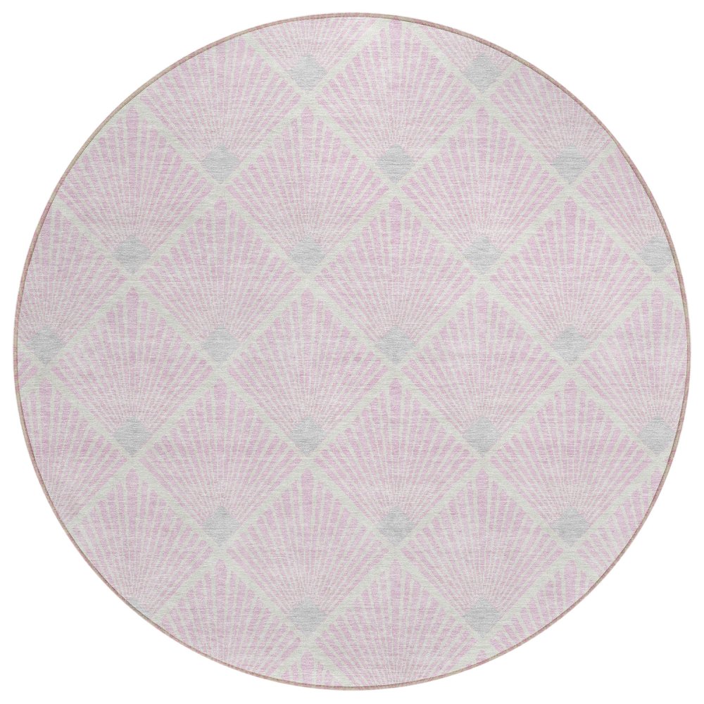 Chantille ACN914 Pink 8' x 8' Rug. Picture 1