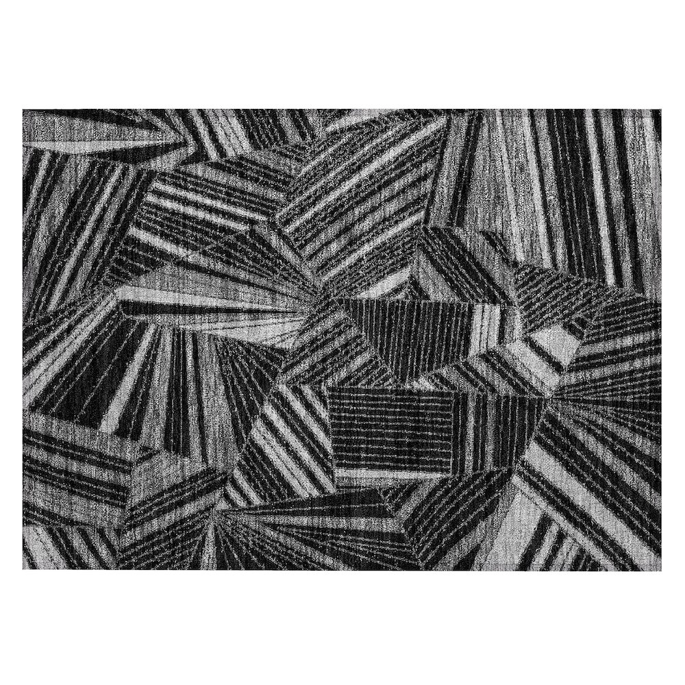 Chantille ACN915 Black 1'8" x 2'6" Rug. Picture 1