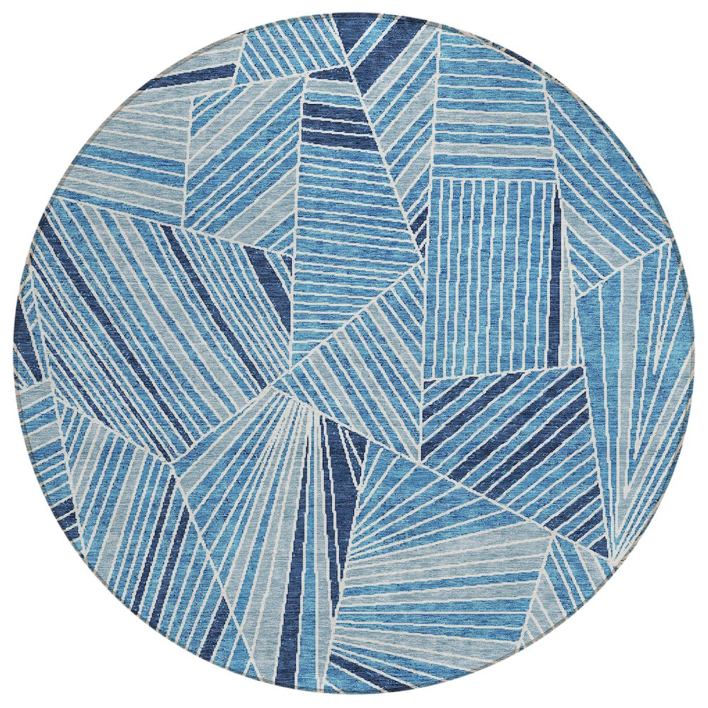 Chantille ACN915 Blue 8' x 8' Rug. Picture 1