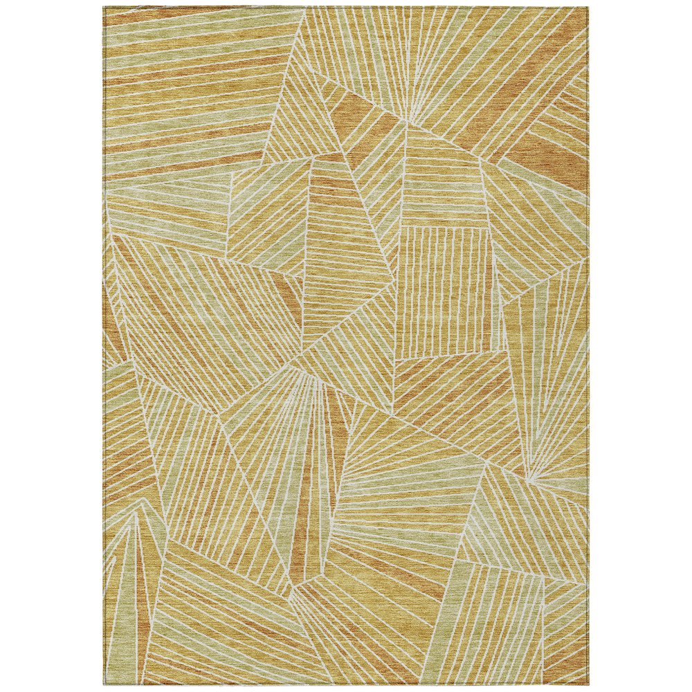Chantille ACN915 Gold 2'6" x 3'10" Rug. Picture 1