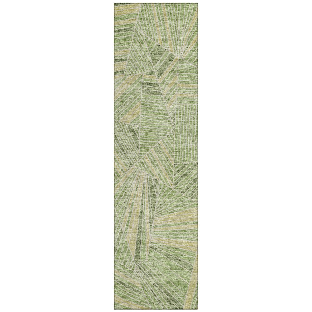 Chantille ACN915 Green 2'3" x 7'6" Rug. Picture 1