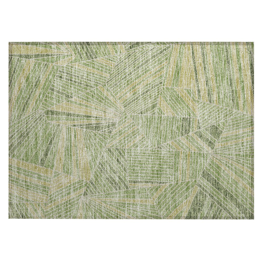 Chantille ACN915 Green 1'8" x 2'6" Rug. Picture 1