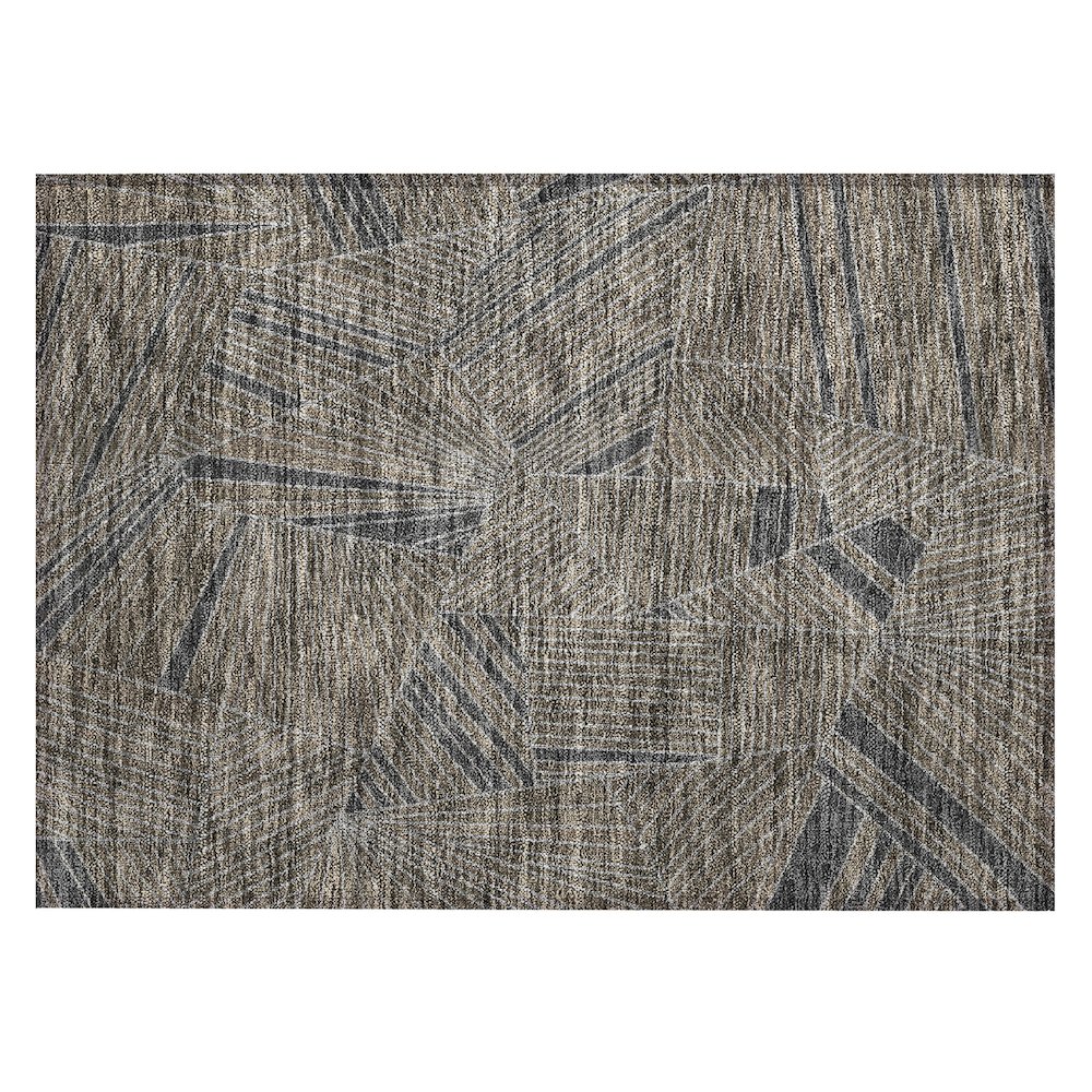 Chantille ACN915 Brown 1'8" x 2'6" Rug. Picture 1