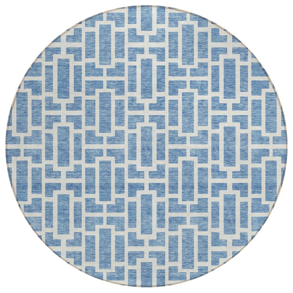 Chantille ACN916 Blue 8' x 8' Rug. Picture 1