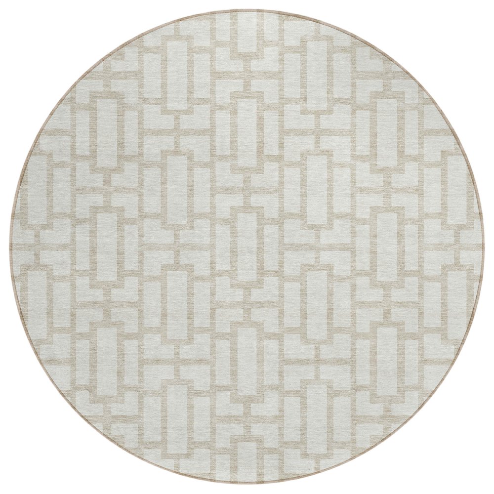 Chantille ACN916 Ivory 8' x 8' Rug. Picture 1