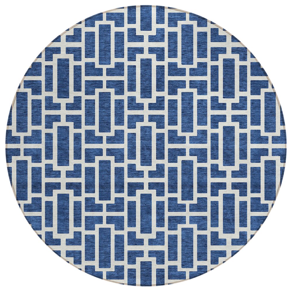 Chantille ACN916 Blue 8' x 8' Rug. Picture 1