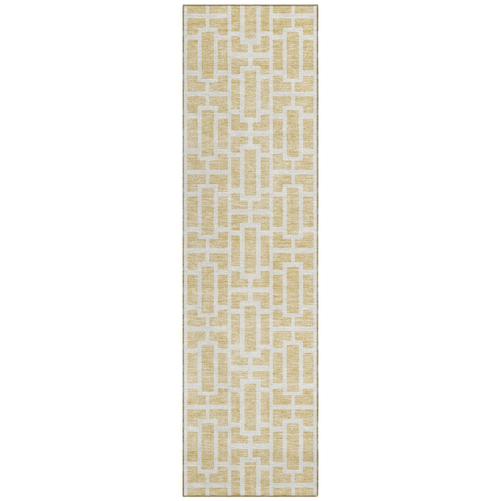 Chantille ACN916 Gold 2'3" x 7'6" Rug. Picture 1