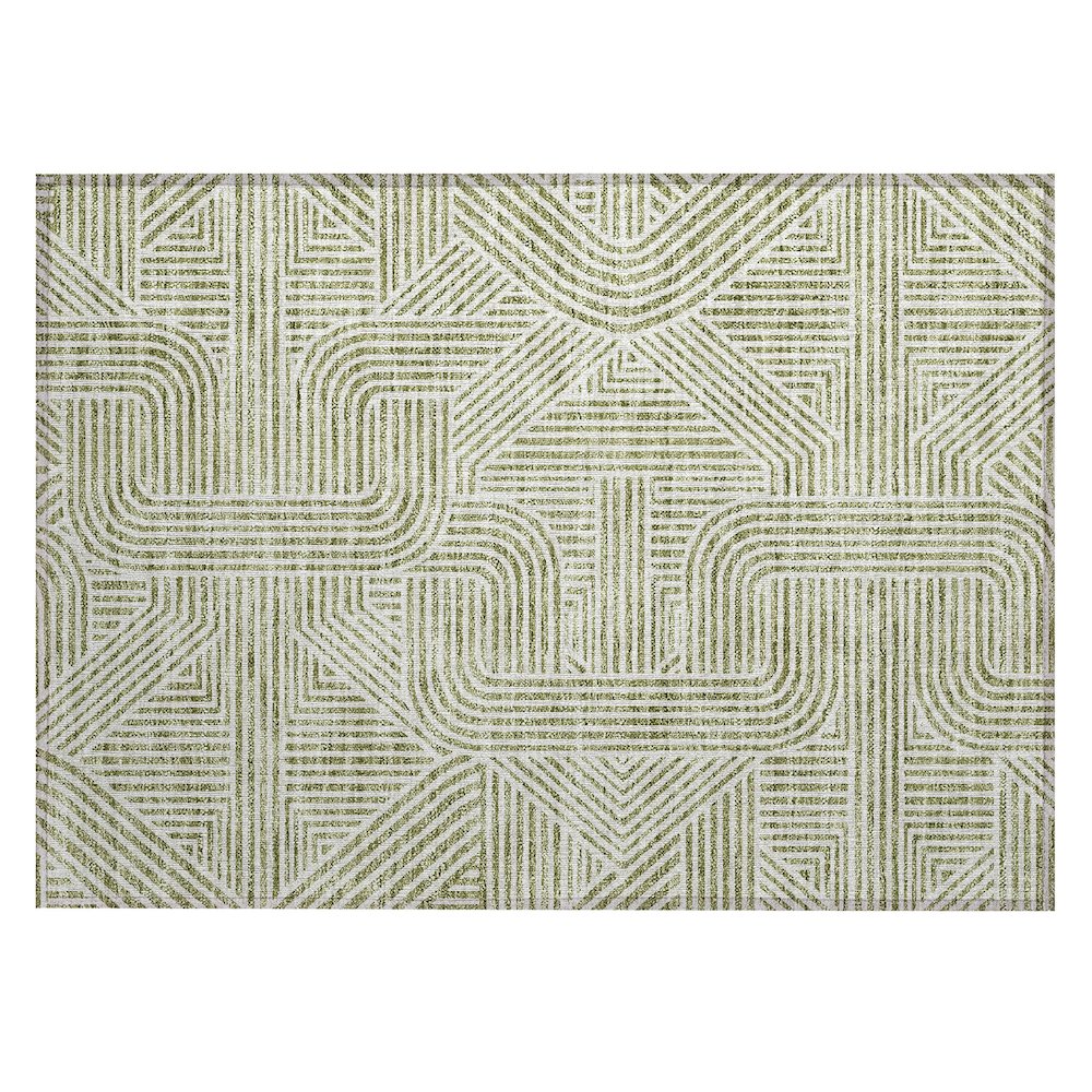 Chantille ACN917 Green 1'8" x 2'6" Rug. Picture 1