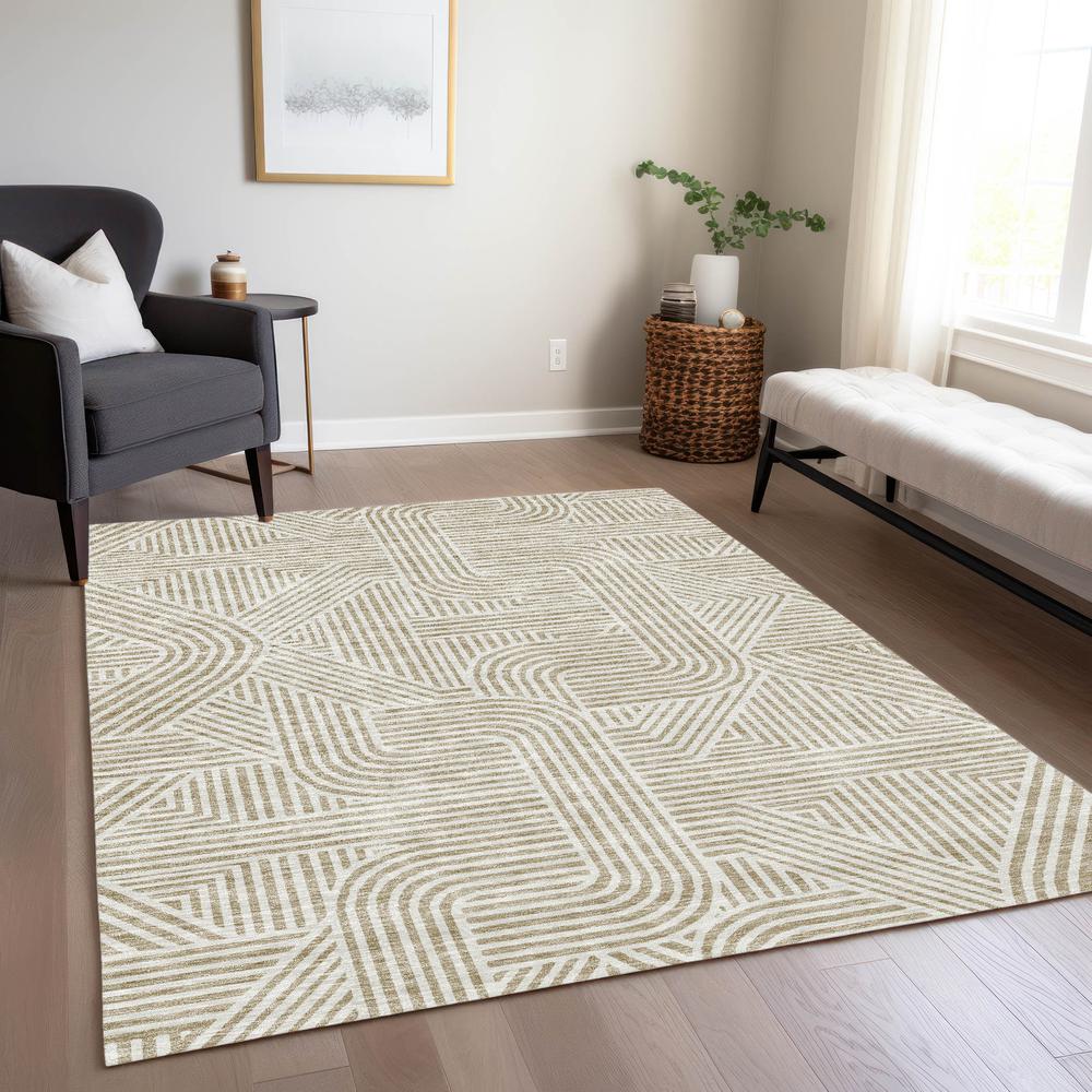 Chantille ACN917 Brown 2'6" x 3'10" Rug. Picture 6