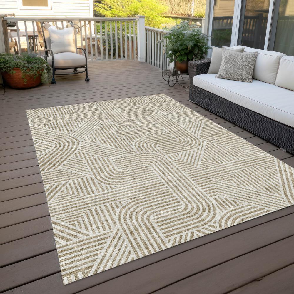 Chantille ACN917 Brown 2'6" x 3'10" Rug. Picture 8