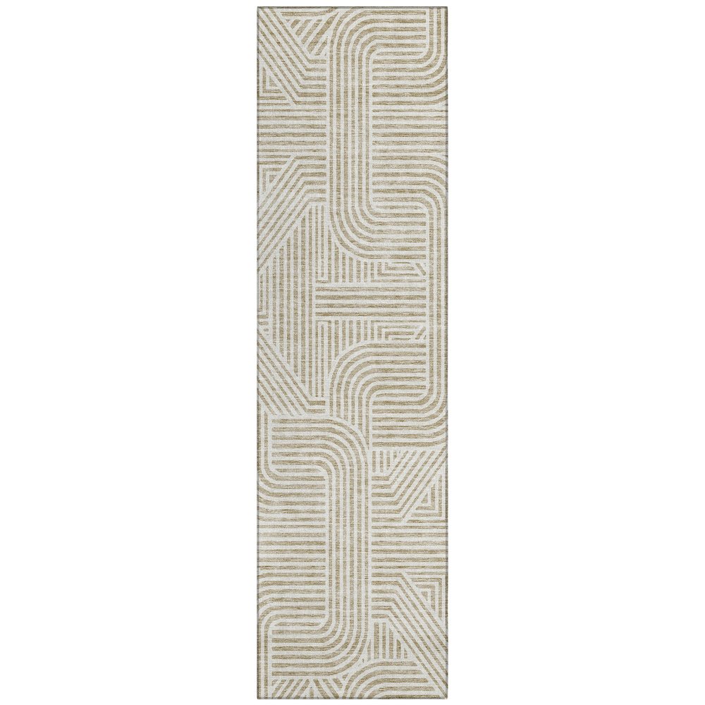 Chantille ACN917 Brown 2'3" x 7'6" Rug. Picture 1