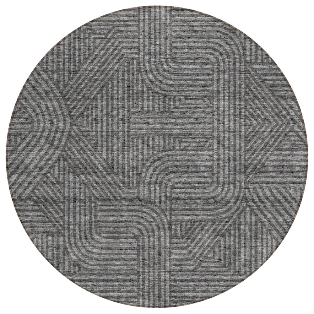 Chantille ACN917 Gray 8' x 8' Rug. Picture 1