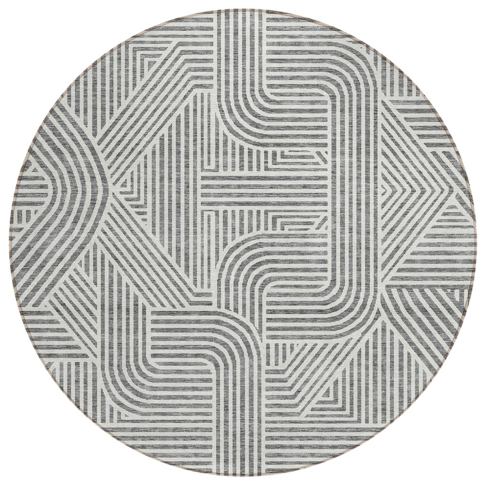 Chantille ACN917 Gray 8' x 8' Rug. Picture 1