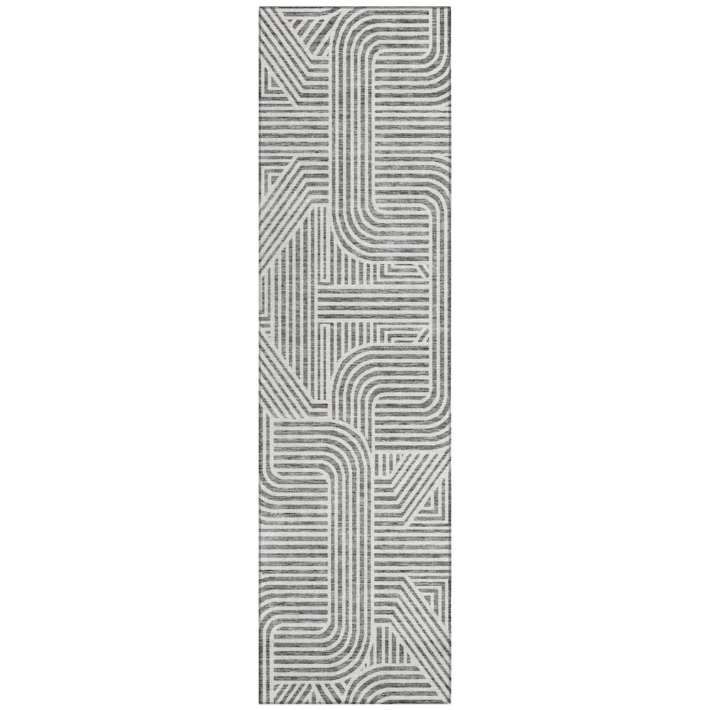Chantille ACN917 Gray 2'3" x 7'6" Rug. Picture 1