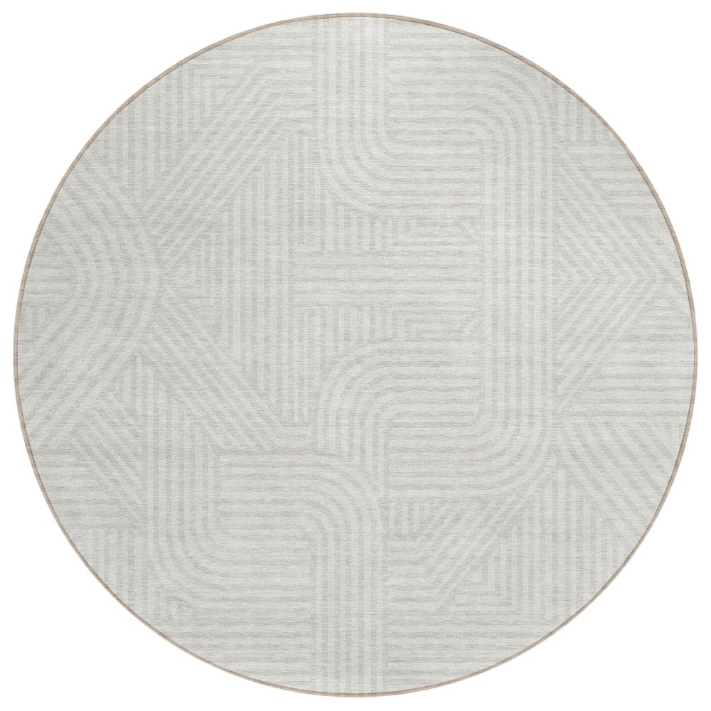Chantille ACN917 Ivory 8' x 8' Rug. Picture 1
