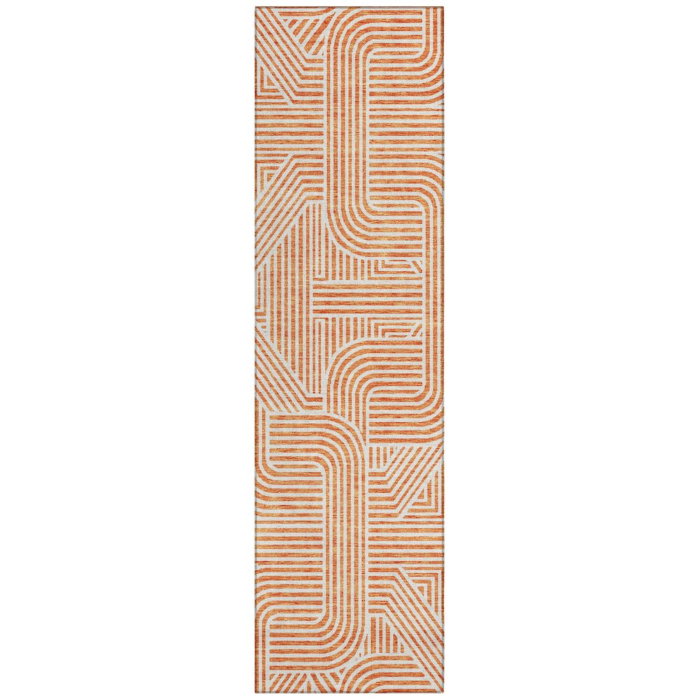 Chantille ACN917 Orange 2'3" x 7'6" Rug. Picture 1