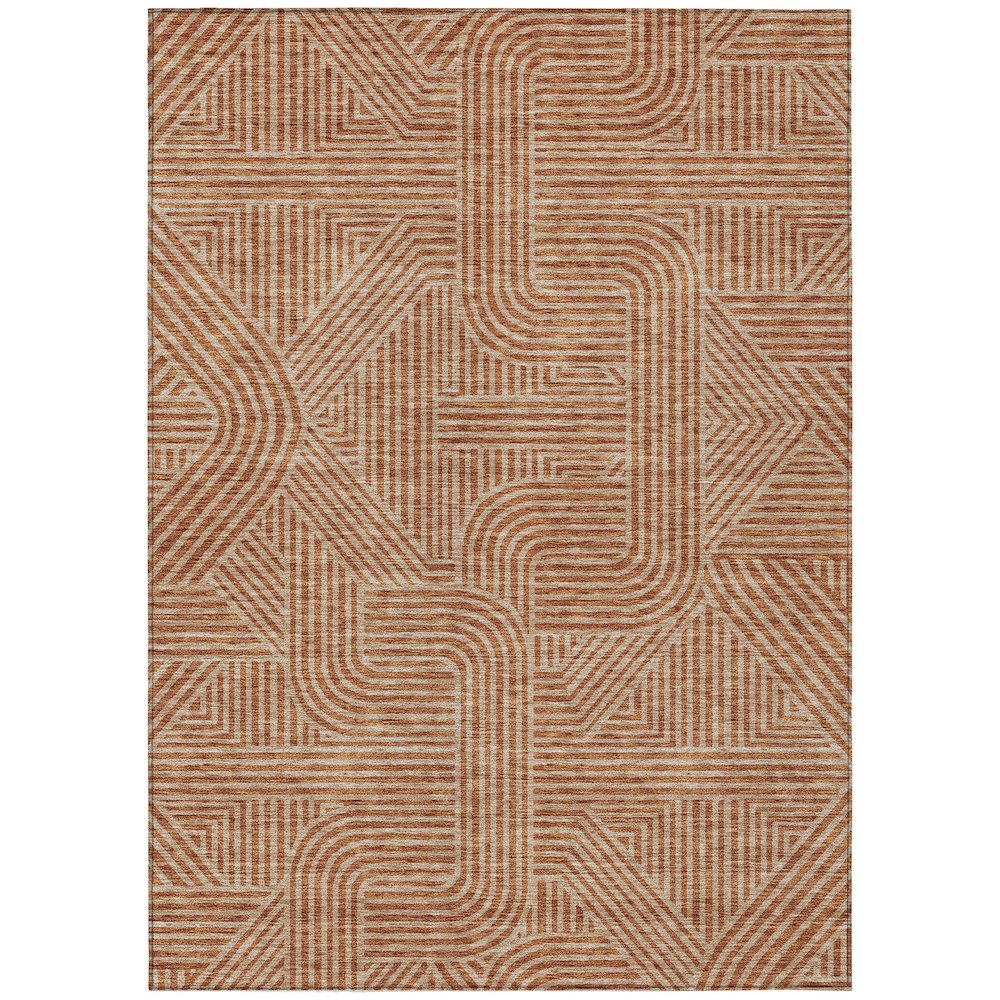 Chantille ACN917 Orange 2'6" x 3'10" Rug. Picture 1