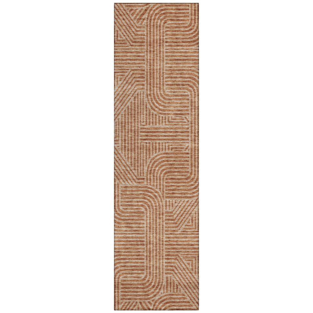 Chantille ACN917 Orange 2'3" x 7'6" Rug. Picture 1
