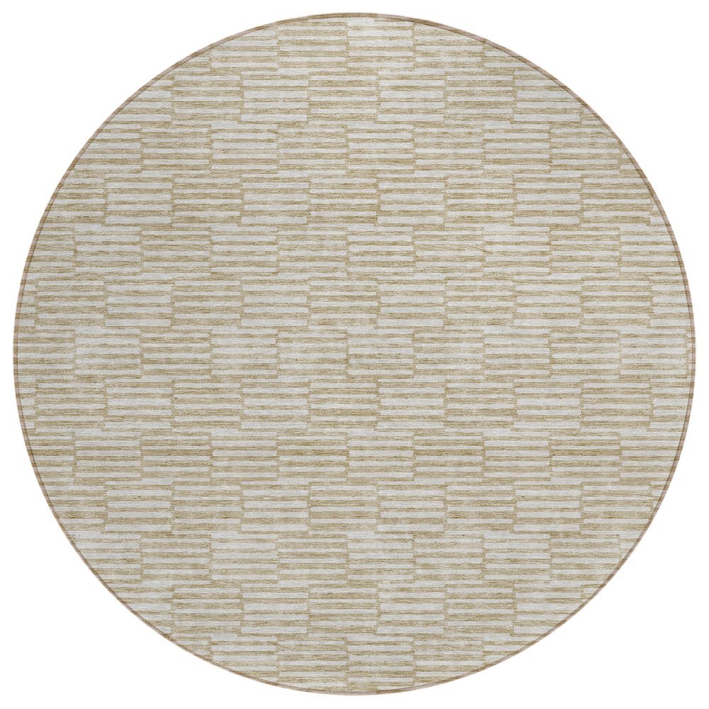 Chantille ACN918 Brown 8' x 8' Rug. Picture 1