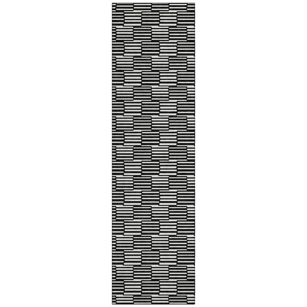 Chantille ACN918 Black 2'3" x 7'6" Rug. Picture 1