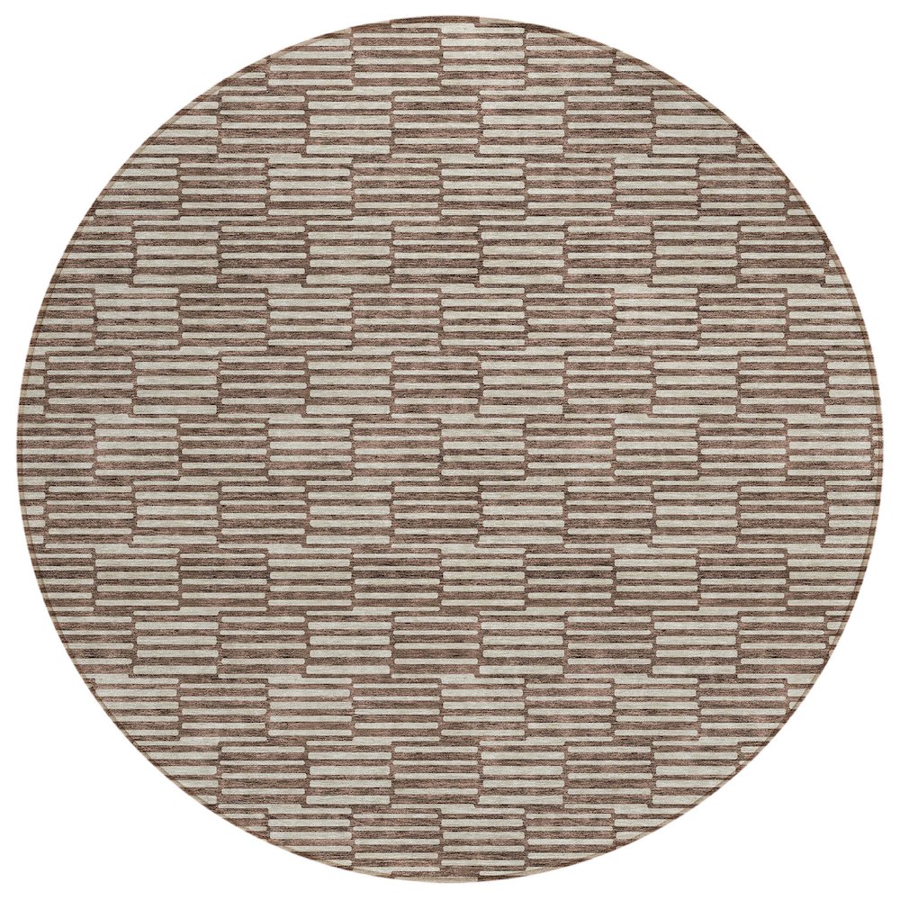 Chantille ACN918 Brown 8' x 8' Rug. Picture 1