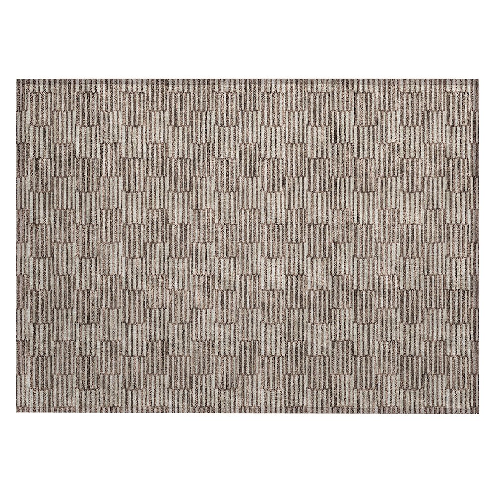 Chantille ACN918 Brown 1'8" x 2'6" Rug. Picture 1
