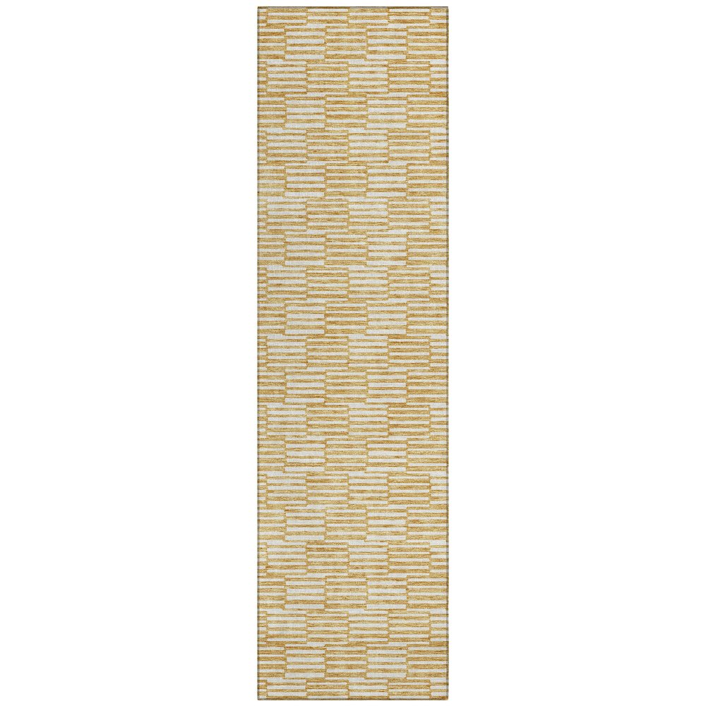 Chantille ACN918 Gold 2'3" x 7'6" Rug. Picture 1