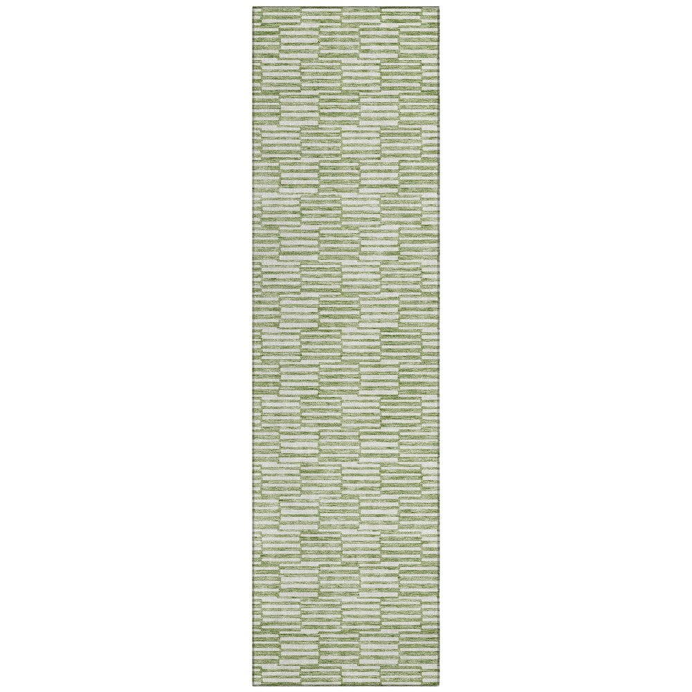 Chantille ACN918 Green 2'3" x 7'6" Rug. Picture 1