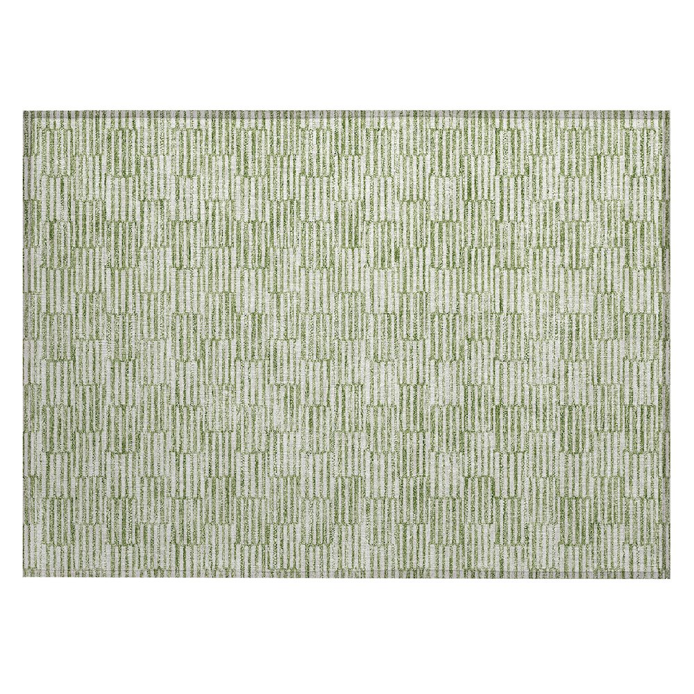 Chantille ACN918 Green 1'8" x 2'6" Rug. Picture 1