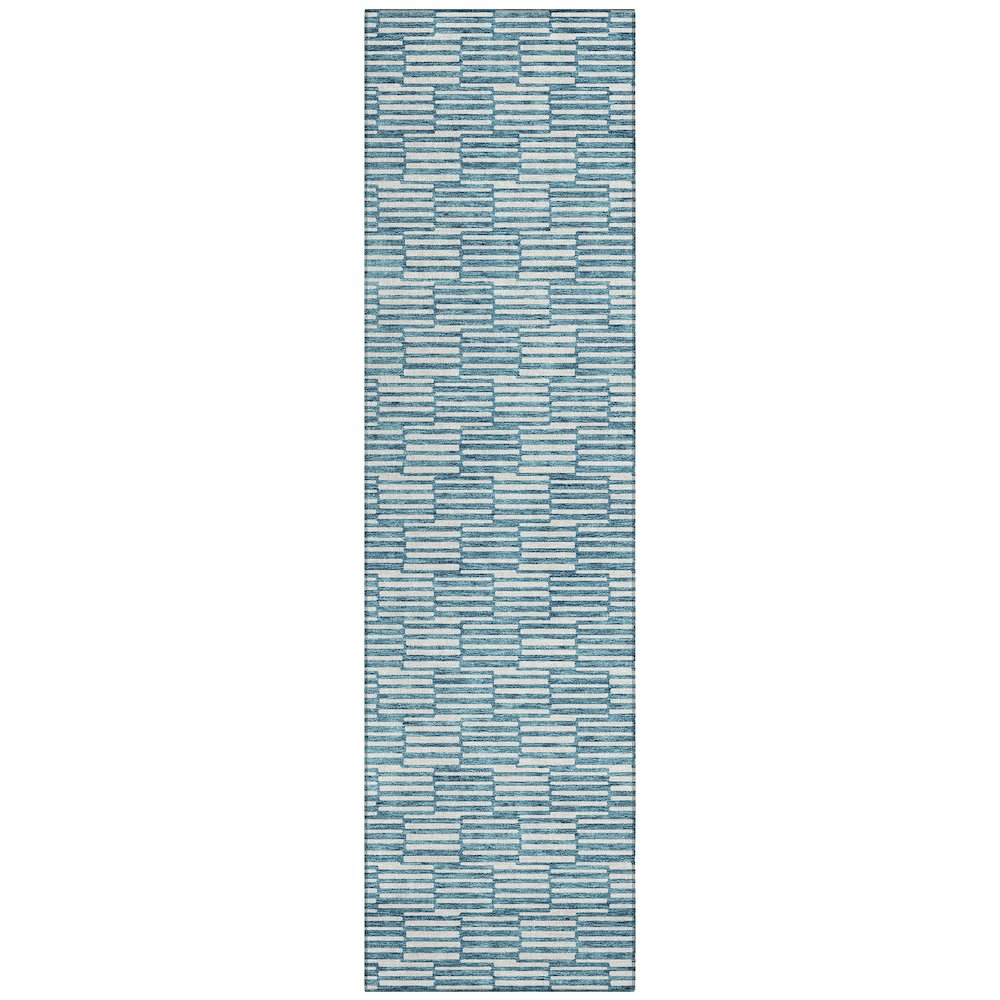 Chantille ACN918 Teal 2'3" x 7'6" Rug. Picture 1