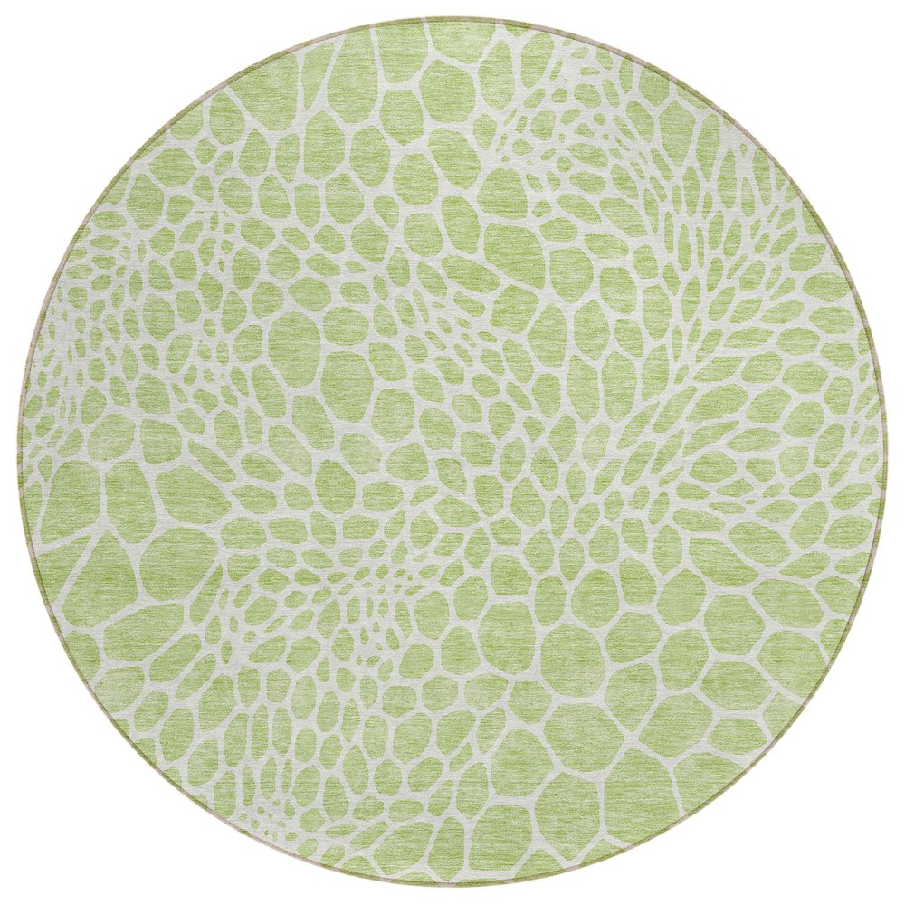 Chantille ACN919 Green 8' x 8' Rug. Picture 1