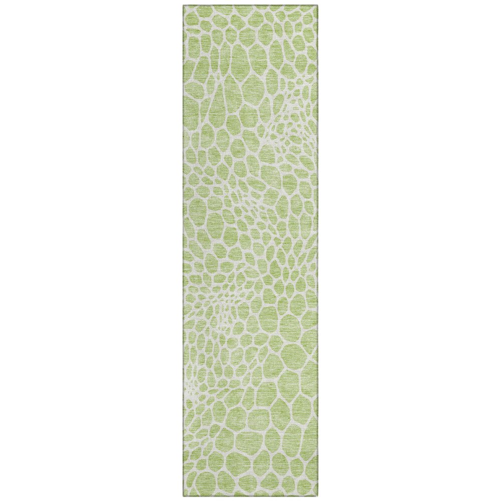 Chantille ACN919 Green 2'3" x 7'6" Rug. Picture 1