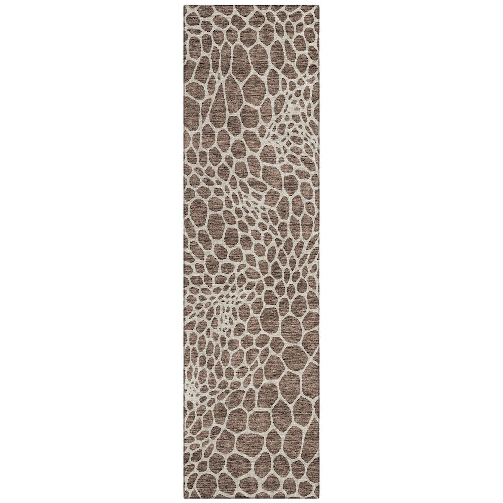 Chantille ACN919 Brown 2'3" x 7'6" Rug. Picture 1