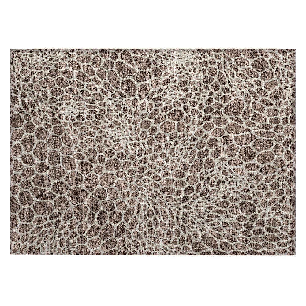 Chantille ACN919 Brown 1'8" x 2'6" Rug. Picture 1